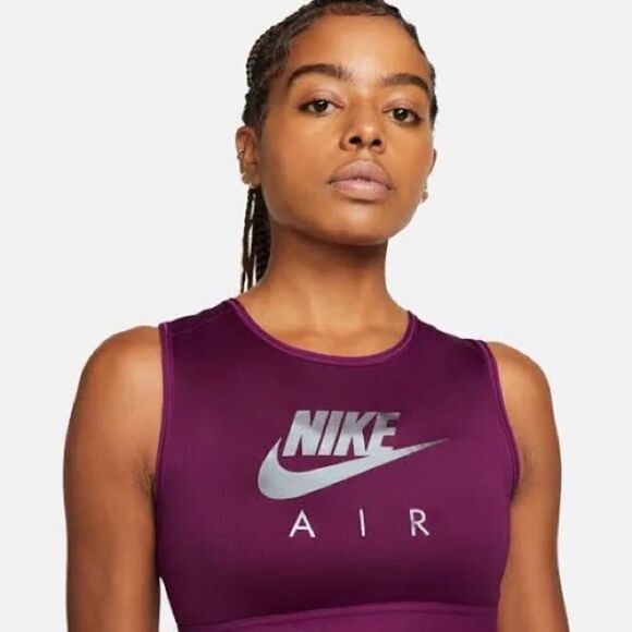 Nike Air Dri-Fit Swoosh Sports Bra - Picture 1 of 5